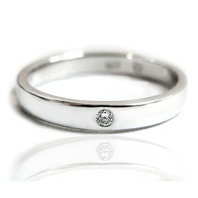 แหวนทองคำขาว แหวนเพชร แหวนคู่ แหวนแต่งงาน แหวนหมั้น - R3041DWG